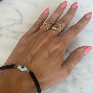 Evil Eye Bracelet-adjustable to fit any wrist size